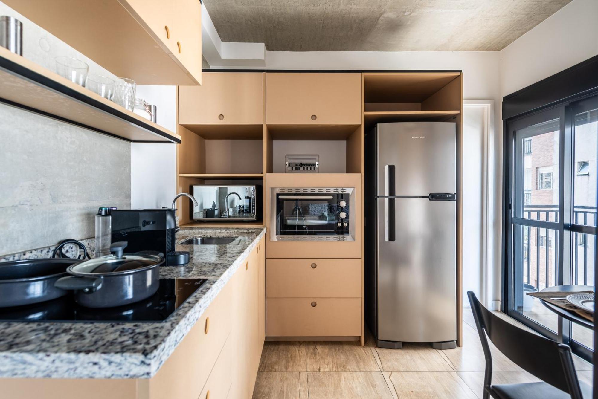 83 New Next Paulista Av, Fast Wifi And Balcony *